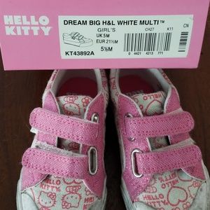 3/$25 Sparkly Pink Girls Hello Kitty Dream Keds